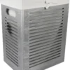 Wäschekorb Wäschetonnen Wäschetruhe Holz MDF Ice Grau Silver 66L Mit Bezug Handgriff Deckel 40x30 H.55