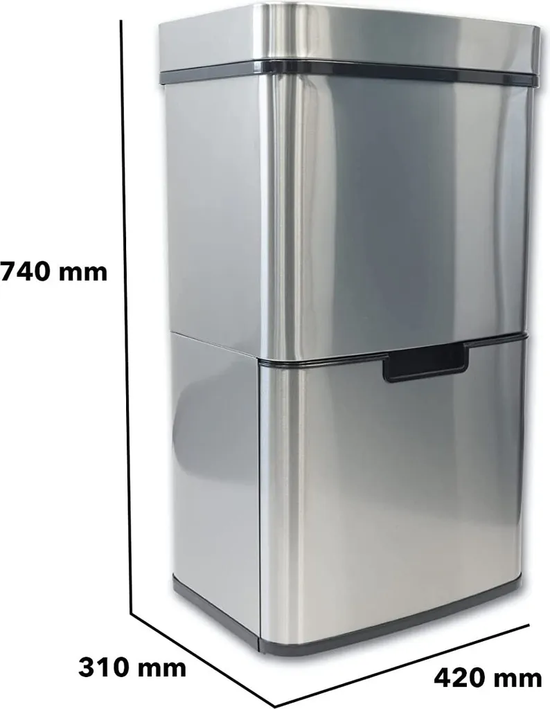 Mülleimer Dirk Bewegungssensor Für Hygienisches Öffnen 62 Liter 5 Mülleimer Dirk Bewegungssensor Für Hygienisches Öffnen 62 Liter – Bild 5