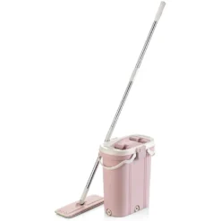 Vip Ahmet Premium 3-Kammern Moppset VP-500 Mit Ergonomischem Design Reinigungseimer-Set