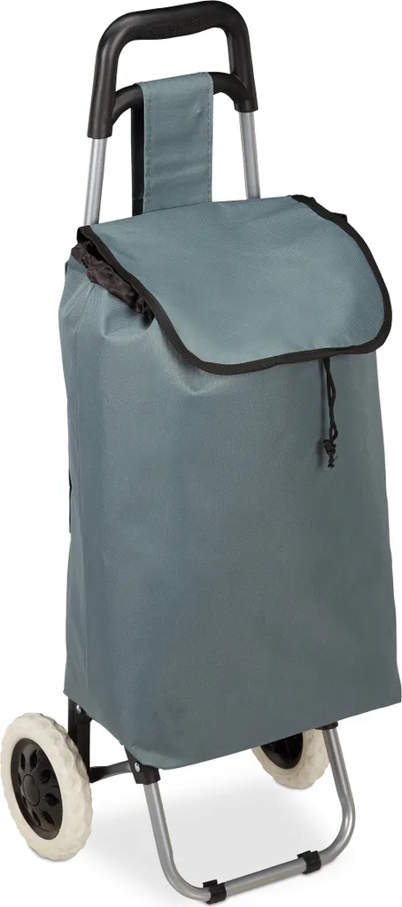 Relaxdays Einkaufstrolley Klappbar 1 Relaxdays Einkaufstrolley Klappbar
