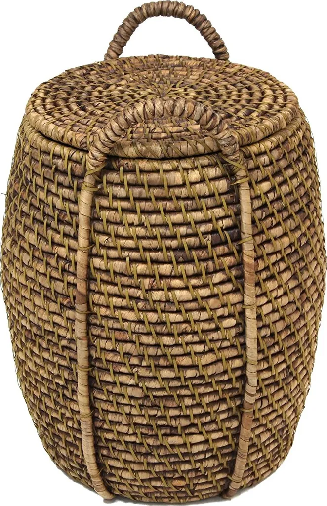 Wäschekorb "Oriental Heat" Modernen Orient-Design-Look, Maße Ø Ca. 43 X 53 Cm, GH Ca. 62 Cm 4 Wäschekorb "Oriental Heat" Modernen Orient-Design-Look, Maße Ø Ca. 43 X 53 Cm, GH Ca. 62 Cm – Bild 4