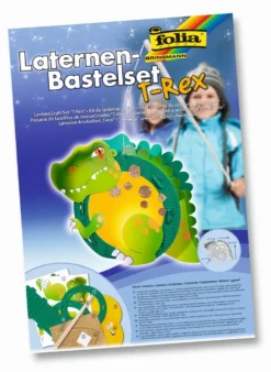 Folia Laternen-Bastelset "T-Rex" -Leifheit || Vileda || Wenko Verkaufsgeschäft 60a2e06286a38cfa90c0935e2dbff512