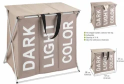 Wenko Wäschesammler Trio Top Taupe 29 Wenko Wäschesammler Trio Top Taupe -Leifheit || Vileda || Wenko Verkaufsgeschäft 613ad8e50725a9ee14fdb3b32d45e76b