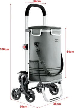 Treppensteiger Einkaufstrolley Neef Einkaufswagen Mit Thermotasche 41 Liter Bis 20 Kg Belastbar Transportwagen Mit Abnehmbarer Einkaufstasche Klappbar Dunkelgrau 10 Treppensteiger Einkaufstrolley Neef Einkaufswagen Mit Thermotasche 41 Liter Bis 20 Kg Belastbar Transportwagen Mit Abnehmbarer Einkaufstasche Klappbar Dunkelgrau -Leifheit || Vileda || Wenko Verkaufsgeschäft 61bafd8828ed7237ff1f99afeacb18c0