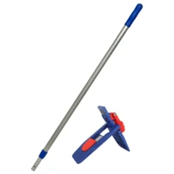 Bellanet Bodenwischer Inkl. Magnet Klapphalter Und Teleskopstiel, Mopphalter, Moppklapphalter, Mophalter, Wischmopp Halter Größe:40 Cm