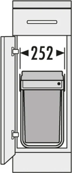 Hailo Abfallsammler Hailo TA Swing 30.2/30 A 30 L Ab 30cm Schrankbreite 7 Hailo Abfallsammler Hailo TA Swing 30.2/30 A 30 L Ab 30cm Schrankbreite -Leifheit || Vileda || Wenko Verkaufsgeschäft 646f3868eea01444341036a9b6d9cc8a