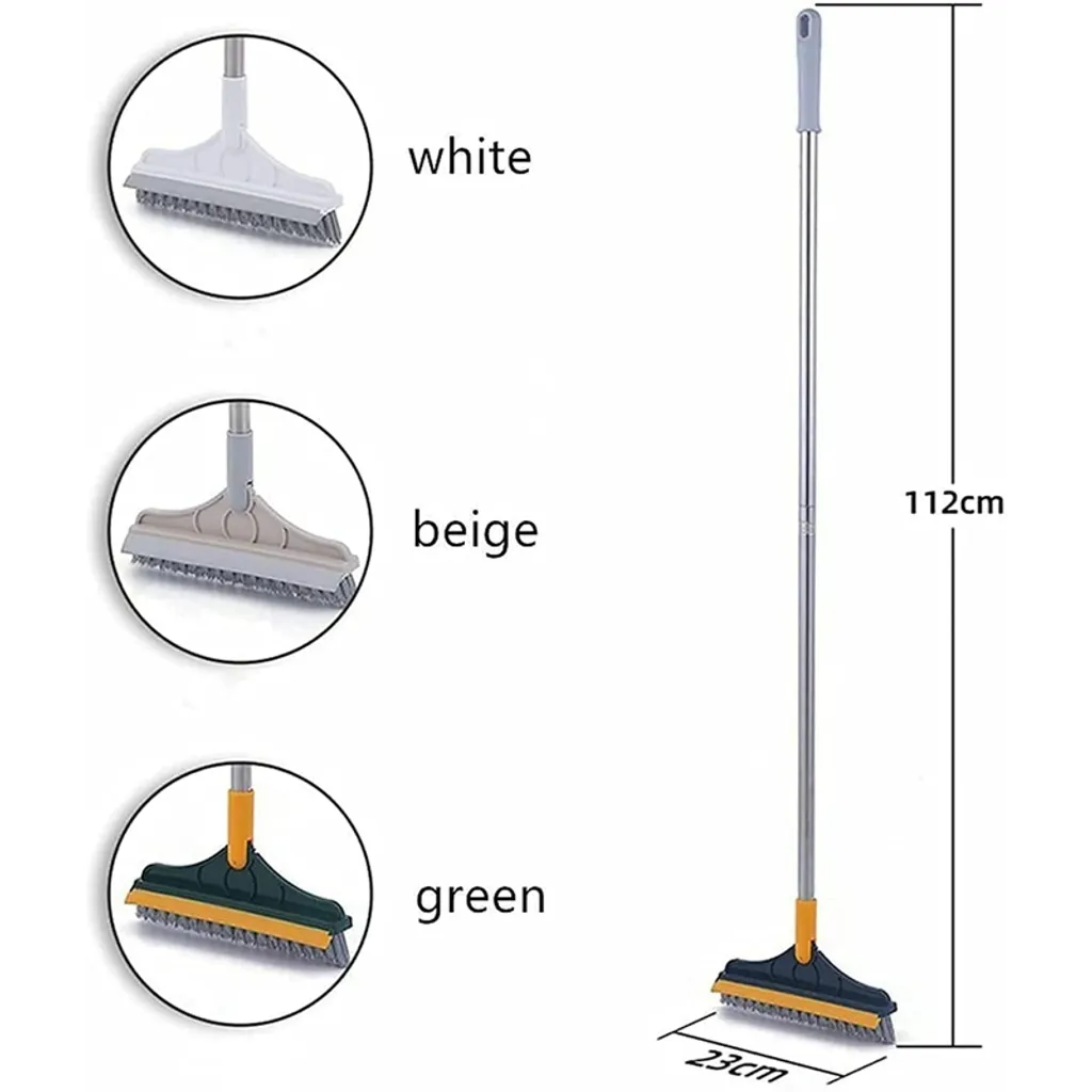 Schrubber Besen Mit Steifen Borsten Zur Reinigung Von Fliesen, Badezimmer, Bad, Badewanne Und Patio Bodenwischer, Gelb 7 Schrubber Besen Mit Steifen Borsten Zur Reinigung Von Fliesen, Badezimmer, Bad, Badewanne Und Patio Bodenwischer, Gelb – Bild 7