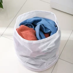 Set Mit 6 Großen Wäschesäcken, 50 X 60 Cm, Netz-Wäschesäcke Mit Kordelzug, Strapazierfähiger Waschbeutel Für Feinwäsche, Wäsche-Netzbeutel Für Familie, Studentenwohnheim, Apartment (1 Grobes Netz + 1 Feines Netz),style 1 -Leifheit || Vileda || Wenko Verkaufsgeschäft 64c41830f1e8bc346f7d7a513785026f