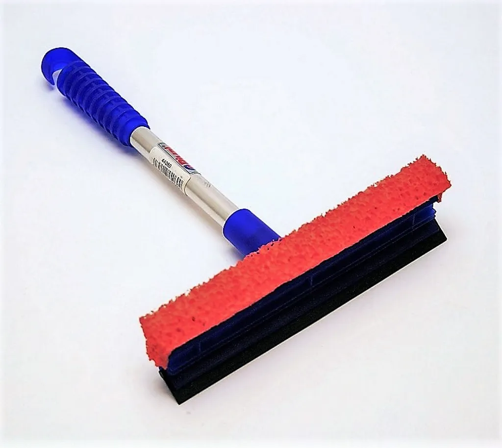 Schulz Kfz Universal Profi Fensterabzieher Mit Schwamm Und Metallstab 31cm 1 Schulz Kfz Universal Profi Fensterabzieher Mit Schwamm Und Metallstab 31cm