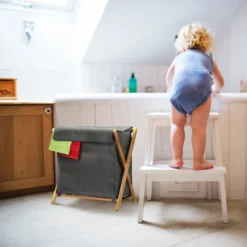 Relaxdays Klappbarer Wäschekorb Mit Deckel -Leifheit || Vileda || Wenko Verkaufsgeschäft 669b25630801cedcc69030d79aa84a3a