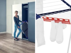 Leifheit Standtrockner Pegasus 180 Solid Maxx Blau -Leifheit || Vileda || Wenko Verkaufsgeschäft 6903543cd0d5c9b0472bf61c2595f76e