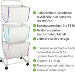 Wenko Wäschesammler Escala -Leifheit || Vileda || Wenko Verkaufsgeschäft 6a32a00c6ee3aab97dbaae509f7c78c8