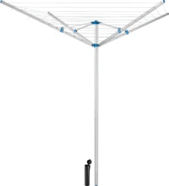 Tectake Wäschespinne - Grau