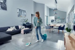 Leifheit Wischmopp Power Mop 3in1, Bodenwischer Mit Schraubgewinde, 1.2 Meter, 52119 -Leifheit || Vileda || Wenko Verkaufsgeschäft 6c10e18404ea018fff99a4dfa299c5e9