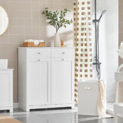 SoBuy BZR33-W Wäscheschrank Mit 2 Ausklappbaren Wäschesäcken Wäschekörbe Wäschetruhe Wäschesammler Mit 2 Schubladen Badschrank Weiß 11 SoBuy BZR33-W Wäscheschrank Mit 2 Ausklappbaren Wäschesäcken Wäschekörbe Wäschetruhe Wäschesammler Mit 2 Schubladen Badschrank Weiß -Leifheit || Vileda || Wenko Verkaufsgeschäft 6e55ad4eee8a07d1e9c32c94b9c9f10d