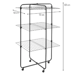 Metaltex Trockenturm Dijon 72 X 64 X 123 Cm 33 Meter Stahl Schwarz 6 Metaltex Trockenturm Dijon 72 X 64 X 123 Cm 33 Meter Stahl Schwarz -Leifheit || Vileda || Wenko Verkaufsgeschäft 6e71f6714cf2a19f58e857a9ce53bd5c