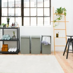 50L Wäschekorb Mit Deckel Und Wäschesack - 30x30x60 Wäschesammler Grau - Faltbar 19 50L Wäschekorb Mit Deckel Und Wäschesack - 30x30x60 Wäschesammler Grau - Faltbar -Leifheit || Vileda || Wenko Verkaufsgeschäft 6f00b42179fb52bcb9b3c00887fcb590