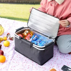 Großer Korb Faltbare Einkaufshilfe Picknickkorb Faltbare Einkaufstasche Einkaufskorb Mit Aluminiumgriff,Navy Blau -Leifheit || Vileda || Wenko Verkaufsgeschäft 6f583eb7cda2cf72964a495f7aaef84e