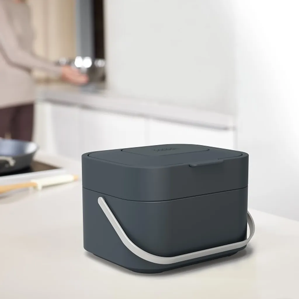 Joseph Joseph IntelligentWaste Stack 4 - Biomüll-Abfallbehälter - Graphit 9 Joseph Joseph IntelligentWaste Stack 4 - Biomüll-Abfallbehälter - Graphit – Bild 9