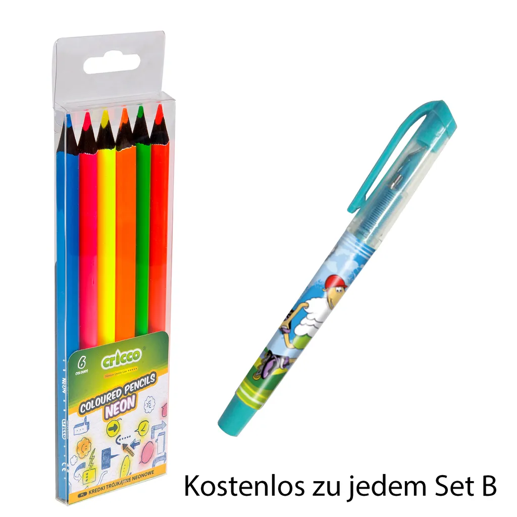 SCHULAUSSTATTUNG MEGA SET KUNSTSTOFFSET Schrein Set Für Büro Und Haushalt - 22 Teile Schulmaterial 2 SCHULAUSSTATTUNG MEGA SET KUNSTSTOFFSET Schrein Set Für Büro Und Haushalt - 22 Teile Schulmaterial – Bild 2