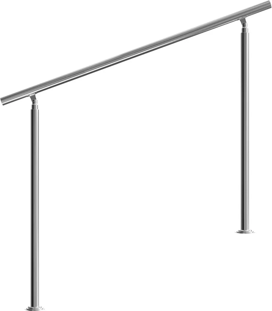Iropro Treppengeländer Edelstahl Geländer 100cm Ohne Querstäbe Handlauf Balkongeländer Für Innen Außen 1 Iropro Treppengeländer Edelstahl Geländer 100cm Ohne Querstäbe Handlauf Balkongeländer Für Innen Außen