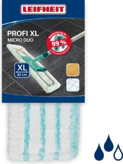 Leifheit Wischbezug Profi XL Micro Duo
