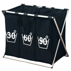 Kesper Wäschesammler Mit Dreifacher Einteilung, Trio, Schwarz 19590 14 Kesper Wäschesammler Mit Dreifacher Einteilung, Trio, Schwarz 19590 -Leifheit || Vileda || Wenko Verkaufsgeschäft 753c41108b96729d3fc83e2ed282ffef