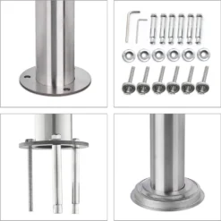 Iropro Treppengeländer Edelstahl Geländer 100cm Ohne Querstäbe Handlauf Balkongeländer Für Innen Außen 10 Iropro Treppengeländer Edelstahl Geländer 100cm Ohne Querstäbe Handlauf Balkongeländer Für Innen Außen -Leifheit || Vileda || Wenko Verkaufsgeschäft 77a55d41debef6159691fb4f3e498d6e