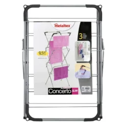 Metaltex Turm-Wäschetrockner Mit 3 Etagen Tec Concerto Slim 9,5 M -Leifheit || Vileda || Wenko Verkaufsgeschäft 77f24ed8f30f198c413d88e89e8068f1