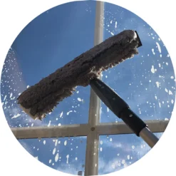 FenWi Teleskop Fensterputzer Profi Set Mit 6m Teleskopstange Gelenk & 35/40cm Kombi Fensterwischer I 600cm Aluminium Teleskopstiel Für Hohe Fenster Und Glasfronten -Leifheit || Vileda || Wenko Verkaufsgeschäft 78a7bc21e63a55e7b89285420ea09a44