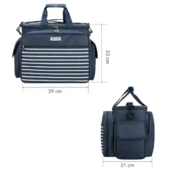 Picknicktasche Kalt Warm Isolierung 4 Personen 32 Teile Zubehör - Maritim -Leifheit || Vileda || Wenko Verkaufsgeschäft 78c65ba0b112e04cd8515d528e0e6673