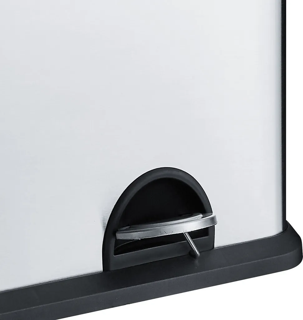 SVITA TC2Combo35 Mülleimer Edelstahl Abfalleimer Mülltrennung (12l + 23l) Silber Papierkorb 5 SVITA TC2Combo35 Mülleimer Edelstahl Abfalleimer Mülltrennung (12l + 23l) Silber Papierkorb – Bild 5