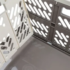 Keeeper Profi-Klappbox "ben", 45 Liter, PP, Creme / Taupe -Leifheit || Vileda || Wenko Verkaufsgeschäft 7bc5575d18458370a5010a82253d29e3