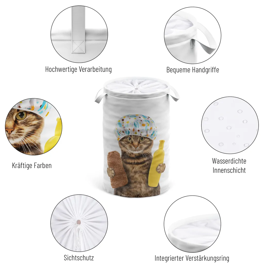 Wäschekorb Shower Cat 2 Wäschekorb Shower Cat – Bild 2