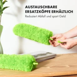 GÜTEWERK Teleskop Staubwedel Waschbar - 252 Cm Lang - Ausziehbar Staubwischer Teleskopstiel Mikrofaser Staub Dust Wischer Extendable Feather Duster Teleskopgriff Staubbürste Teleskopstange Wischer -Leifheit || Vileda || Wenko Verkaufsgeschäft 7c0aee16752c3036fdb949b56f5a8965