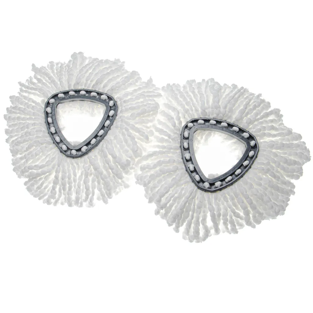 Vhbw 4x Wischbezug Kompatibel Mit Vileda Easy Wring & Clean, Turbo Easy Wring Wischmopp - Ersatzkopf, Mikrofaser, Schwarz, Weiß 2 Vhbw 4x Wischbezug Kompatibel Mit Vileda Easy Wring & Clean, Turbo Easy Wring Wischmopp - Ersatzkopf, Mikrofaser, Schwarz, Weiß – Bild 2