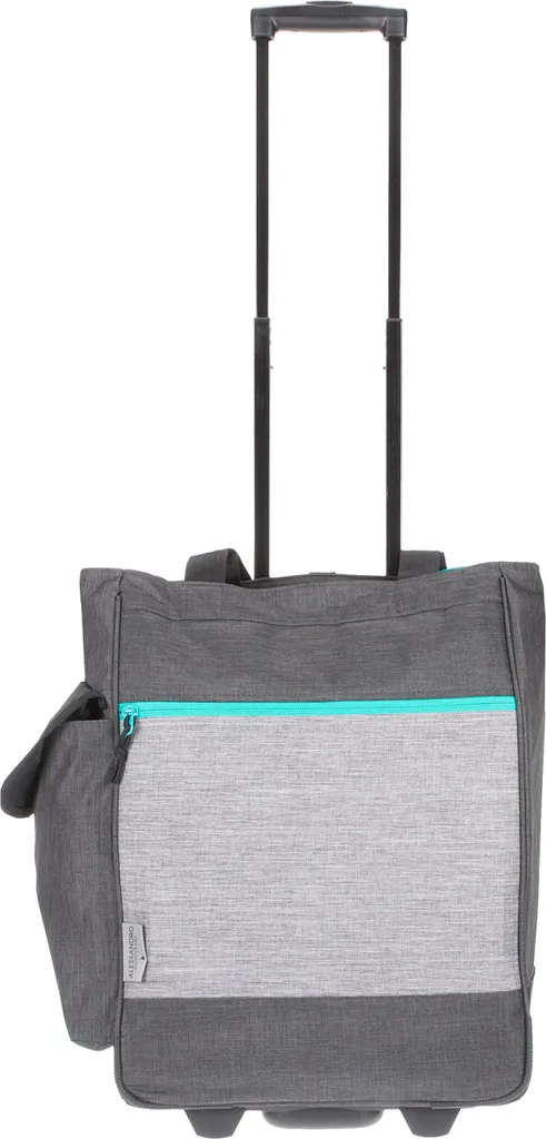 Trolley Einkaufstrolley Einkaufsroller Alessandro Pro Shopper Mit Stabilem Stand Einkaufstrolly Einkaufstasche Saunatrolley Trolly 38L 12894 Two Tone Grey Grau 7 Trolley Einkaufstrolley Einkaufsroller Alessandro Pro Shopper Mit Stabilem Stand Einkaufstrolly Einkaufstasche Saunatrolley Trolly 38L 12894 Two Tone Grey Grau – Bild 7