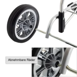 Andersen Shopper Scala Plus Alu Klappbar Mit Rad Ø 15 Cm Und 36 Liter Tasche Priya Khaki -Leifheit || Vileda || Wenko Verkaufsgeschäft 7eecb4b77da80f39f70003c64a200480