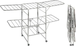 Wenko Wäschetrockner Edelstahl Mobil