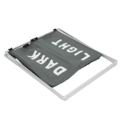 Wäschesammler HWC-C36, Laundry Wäschesortierer Wäschekorb, 2 Fächer Klappbar 58x59x37cm 127l Grau -Leifheit || Vileda || Wenko Verkaufsgeschäft 7f3262db823f9422f8b056d00acc64a1