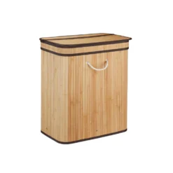 Relaxdays Wäschekorb Bambus Eckig -Leifheit || Vileda || Wenko Verkaufsgeschäft 7f410f9853bc9992495b63c74b7cc7f0