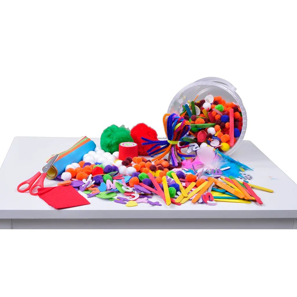 KnorrToys Bastelkasten Creative Bucket 750-teilig 4 KnorrToys Bastelkasten Creative Bucket 750-teilig – Bild 4