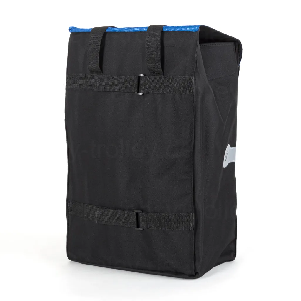 Andersen Einkaufstrolley Royal Mit Metallspeichenrad 25 Cm Und 45 Liter Einkaufstasche Wismar Schwarz/blau Mit Kühlfach, Aluminiumgestell Klappbar 6 Andersen Einkaufstrolley Royal Mit Metallspeichenrad 25 Cm Und 45 Liter Einkaufstasche Wismar Schwarz/blau Mit Kühlfach, Aluminiumgestell Klappbar – Bild 6