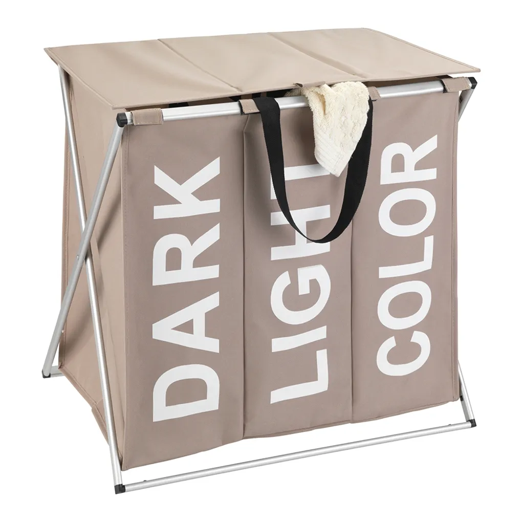 Wenko Wäschesammler Trio Top Taupe 13 Wenko Wäschesammler Trio Top Taupe – Bild 13