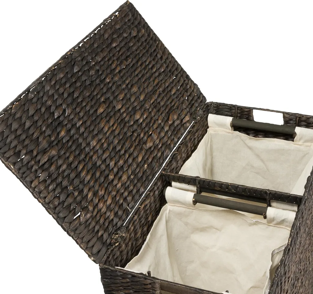 Wäschetruhe ERLA Aus Wasserhyazinthe, 61x33x61 Cm (L/B/H) 7 Wäschetruhe ERLA Aus Wasserhyazinthe, 61x33x61 Cm (L/B/H) – Bild 7