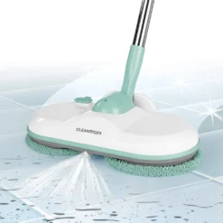 CLEANmaxx Akku-Spray-Mopp - 360° Rotation - Türkis/weiß Mopp Spray Mop CLEANmaxx Akku Bodenwischer Sprühmop Wischtuch Sprühwischer Sprüh -Leifheit || Vileda || Wenko Verkaufsgeschäft 8306a3c8b31b6170eb95e6c230df1a35