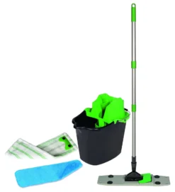 TrendLine Bodenwisch-Komplett-Set Click `N` Press, 42 Cm Wischbreite