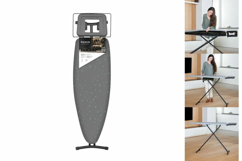 Bügelbrett Taurus Argenta Pro Grau 1 Bügelbrett Taurus Argenta Pro Grau