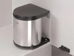 WESCO Rondo Einbau-Abfallsammler 15 Liter Edelstahl
