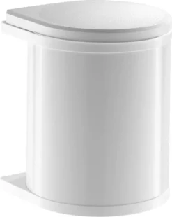 Hailo Einbau-Abfallsammler MONO 40/2 15 L, Weiß 290x304x365mm Autom.Dreh-Kipp-Deckel 601520